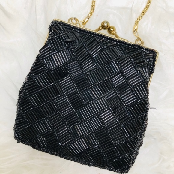 VINTAGE LA REGALE BEADED HANDBAG - Picture 5 of 7